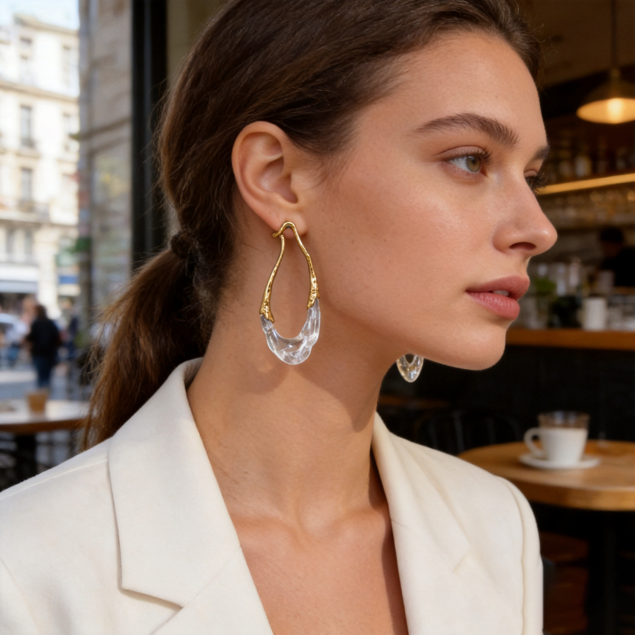 Quiet beauty that elevates the whole look.